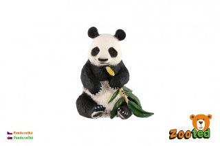Obrázek z Panda velká zooted plast 8cm v sáčku  